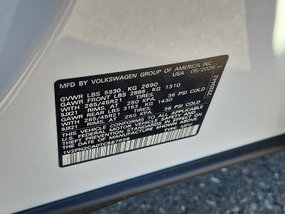 2026 Volkswagen Atlas SEL Premium R-Line