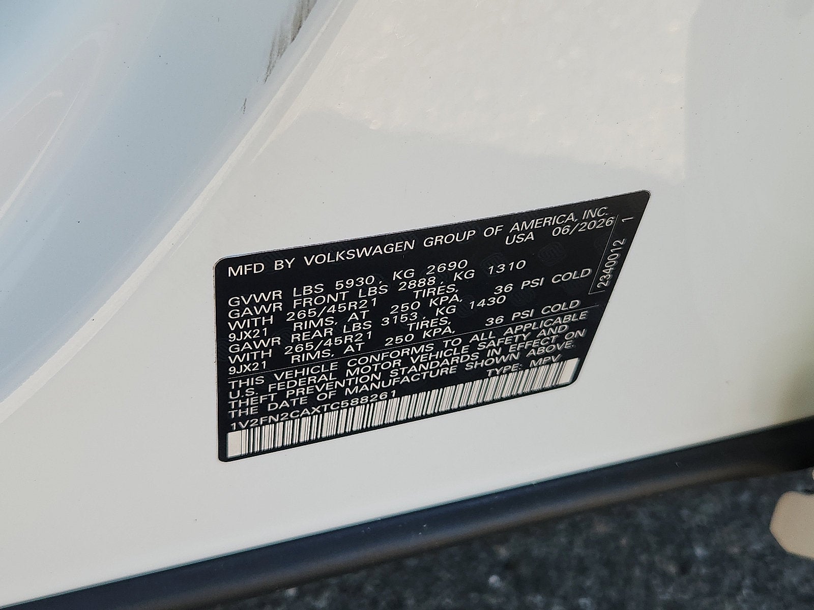 2026 Volkswagen Atlas SEL Premium R-Line