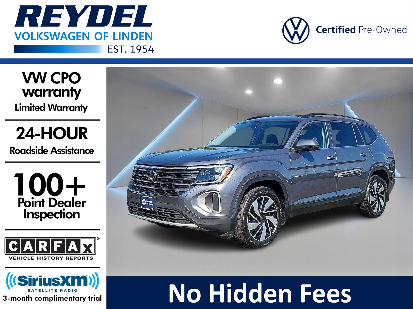 2024 Volkswagen Atlas 2.0T SE w/Technology