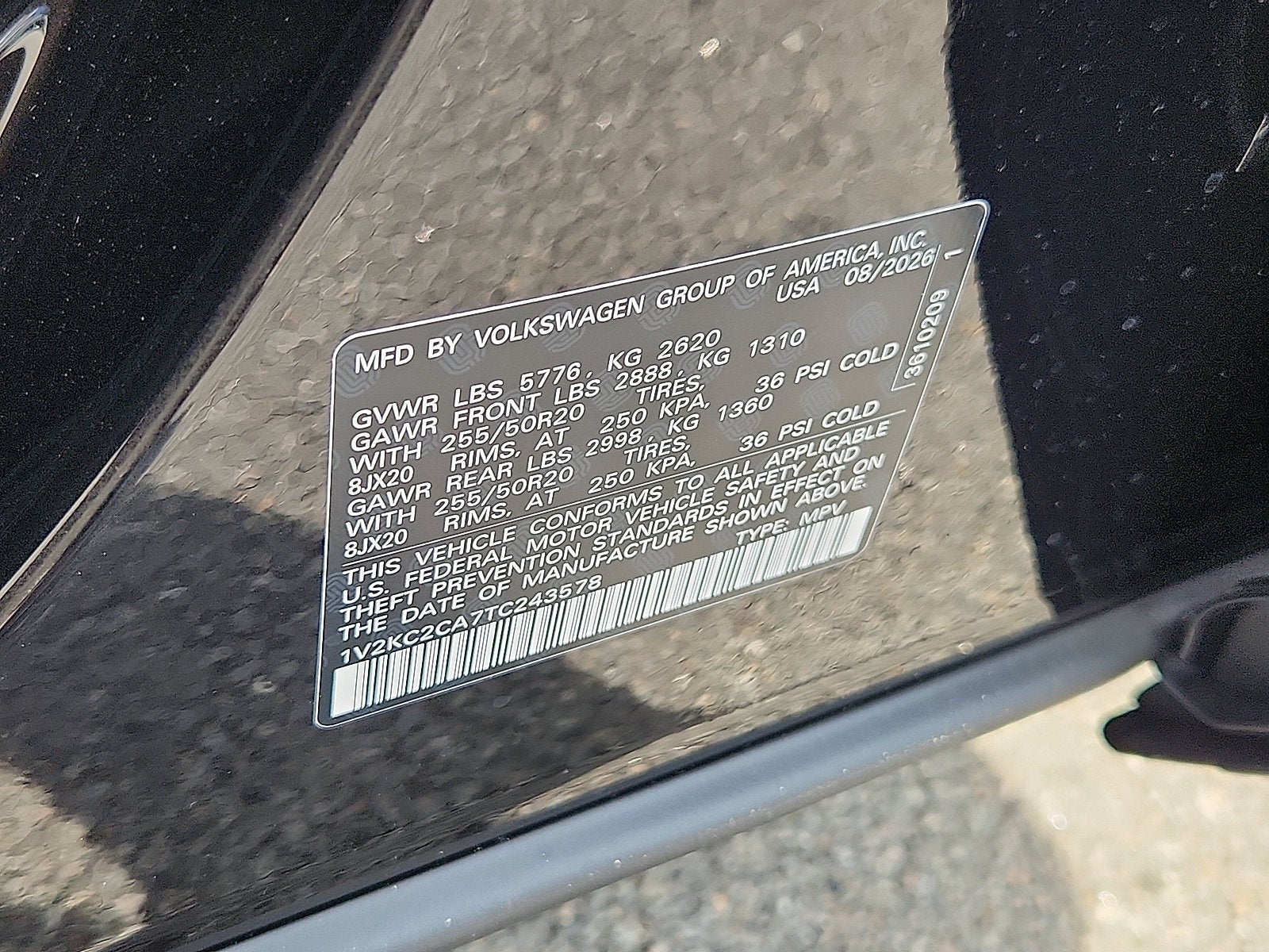 2026 Volkswagen Atlas Cross Sport SE w/Technology