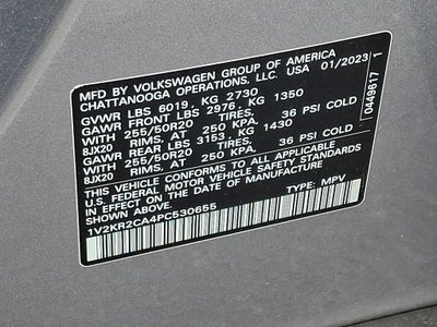 2023 Volkswagen Atlas 3.6L V6 SE w/Technology