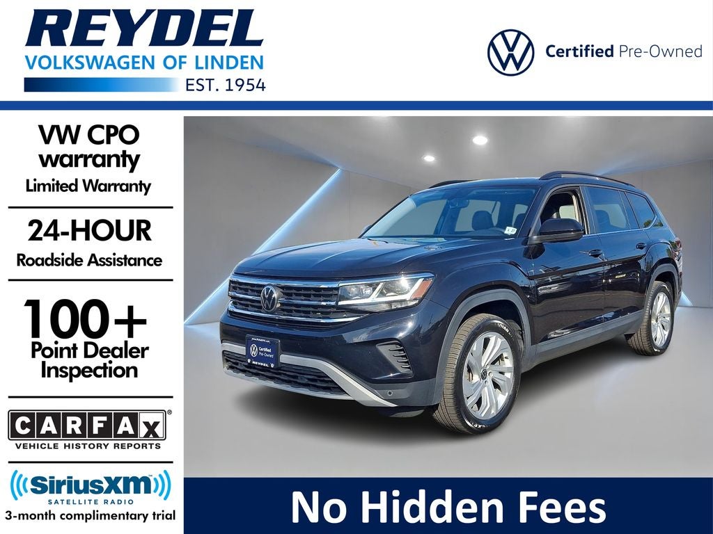 2022 Volkswagen Atlas 3.6L V6 SE w/Technology
