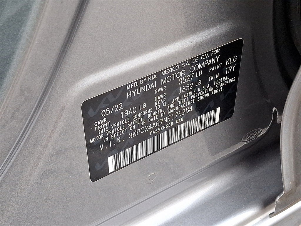 2022 Hyundai Accent SE