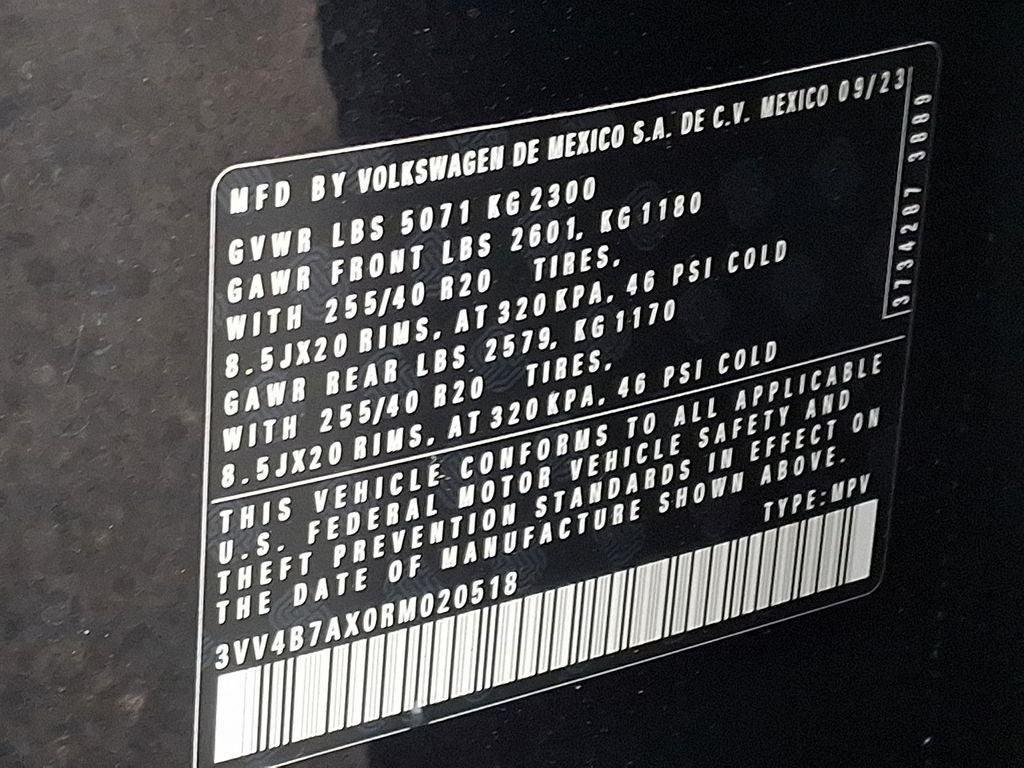 2024 Volkswagen Tiguan 2.0T SEL R-Line