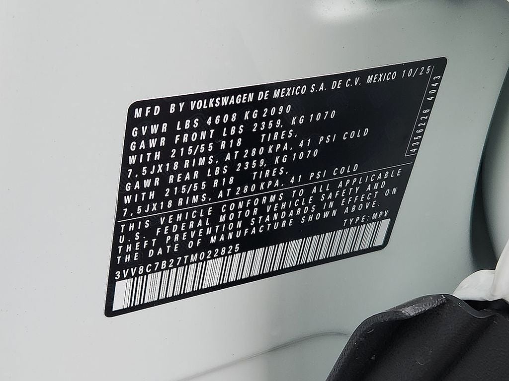 2026 Volkswagen Taos 1.5T S