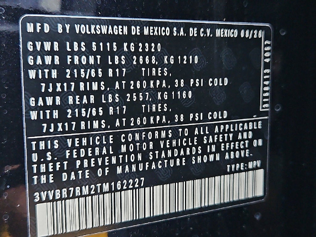 2026 Volkswagen Tiguan S