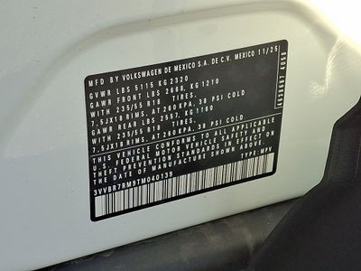 2026 Volkswagen Tiguan 2.0T S