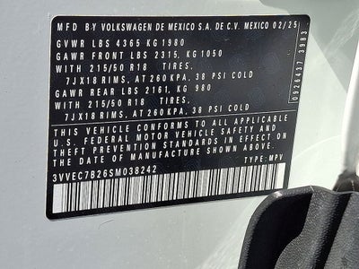 2025 Volkswagen Taos 1.5T SE