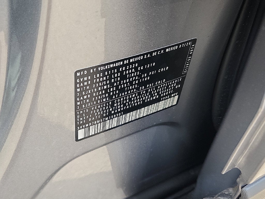 2026 Volkswagen Tiguan SE