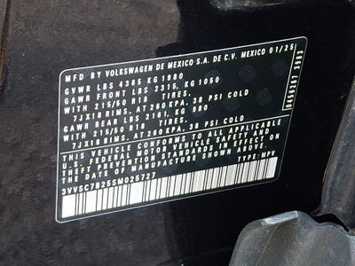 2025 Volkswagen Taos 1.5T SE