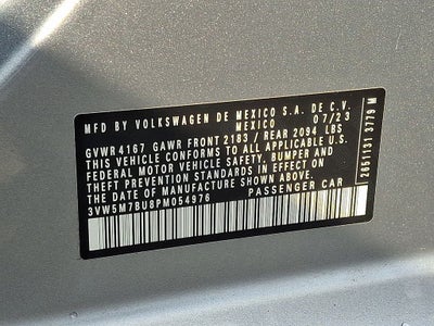 2023 Volkswagen Jetta 1.5T S