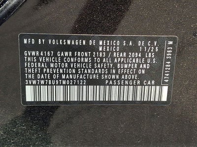 2026 Volkswagen Jetta 1.5T SE