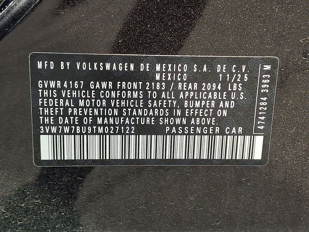 2026 Volkswagen Jetta 1.5T SE