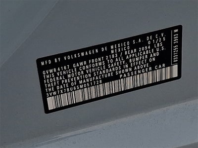 2025 Volkswagen Jetta 1.5T SE