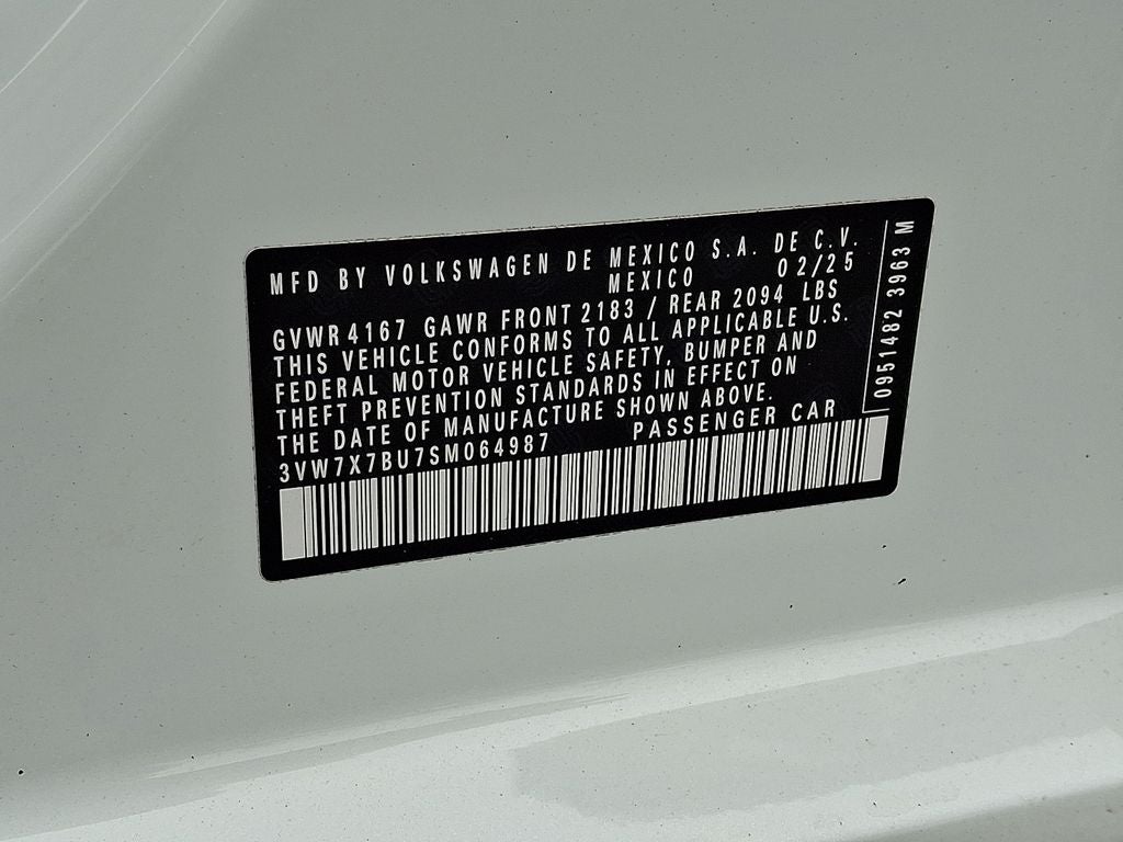 2025 Volkswagen Jetta 1.5T SE