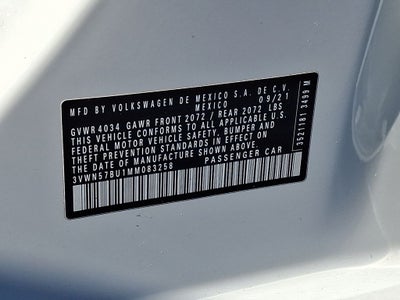 2021 Volkswagen Jetta 1.4T S