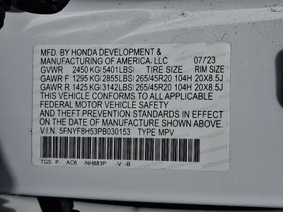 2023 Honda Passport EX-L