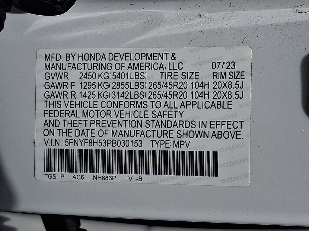 2023 Honda Passport EX-L