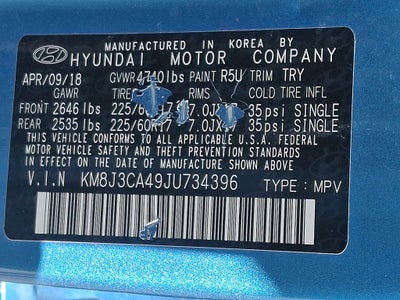 2018 Hyundai Tucson SEL