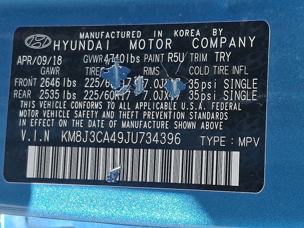 2018 Hyundai Tucson SEL