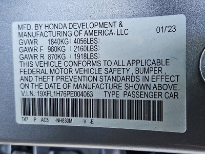 2023 Honda Civic EX-L