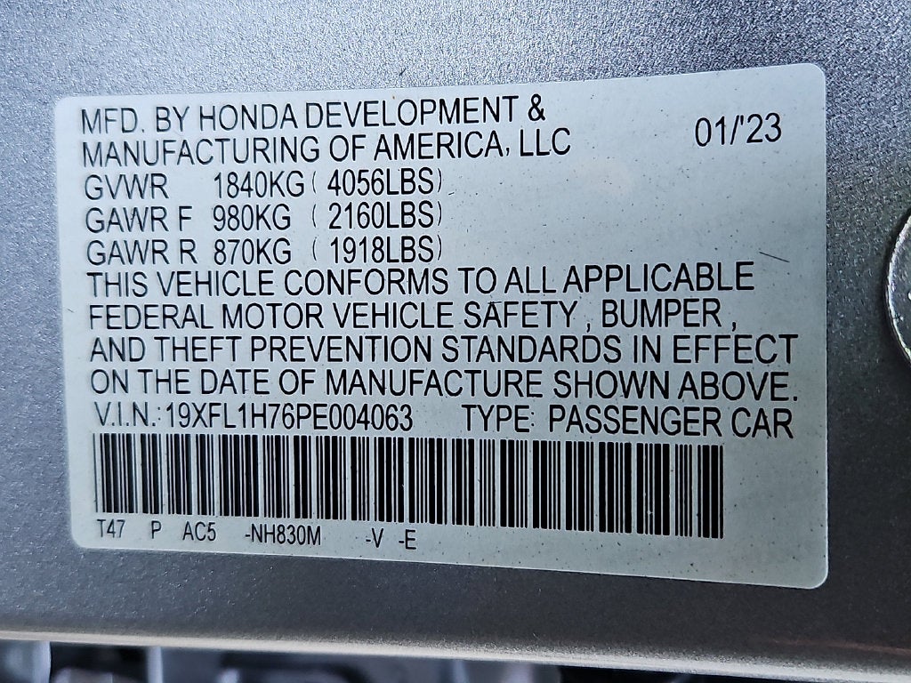 2023 Honda Civic EX-L