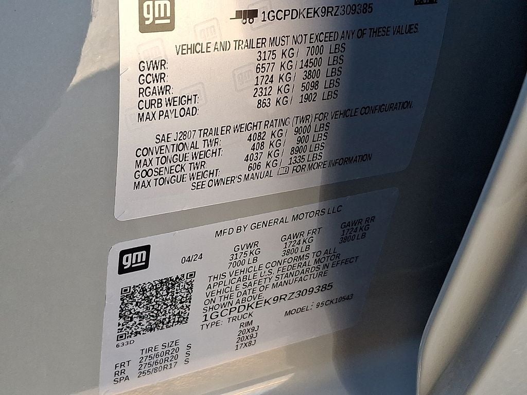 2024 Chevrolet Silverado 1500 LT