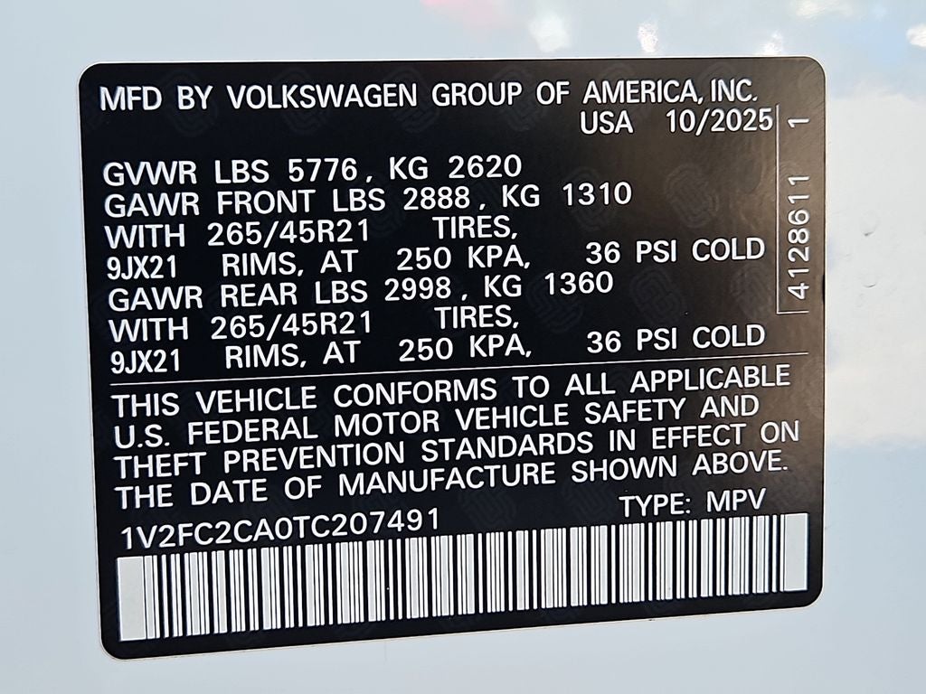 2026 Volkswagen Atlas Cross Sport SEL Premium R-Line
