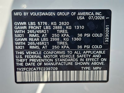 2026 Volkswagen Atlas Cross Sport 2.0T SEL Premium R-Line