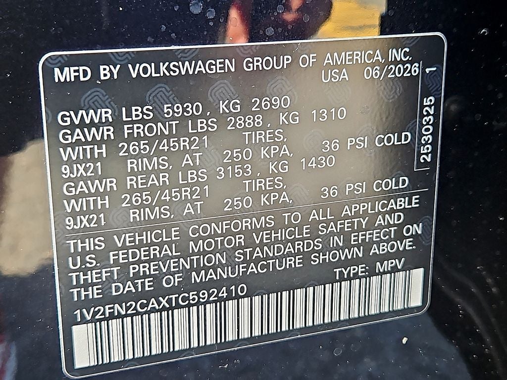 2026 Volkswagen Atlas 2.0T SEL Premium R-Line