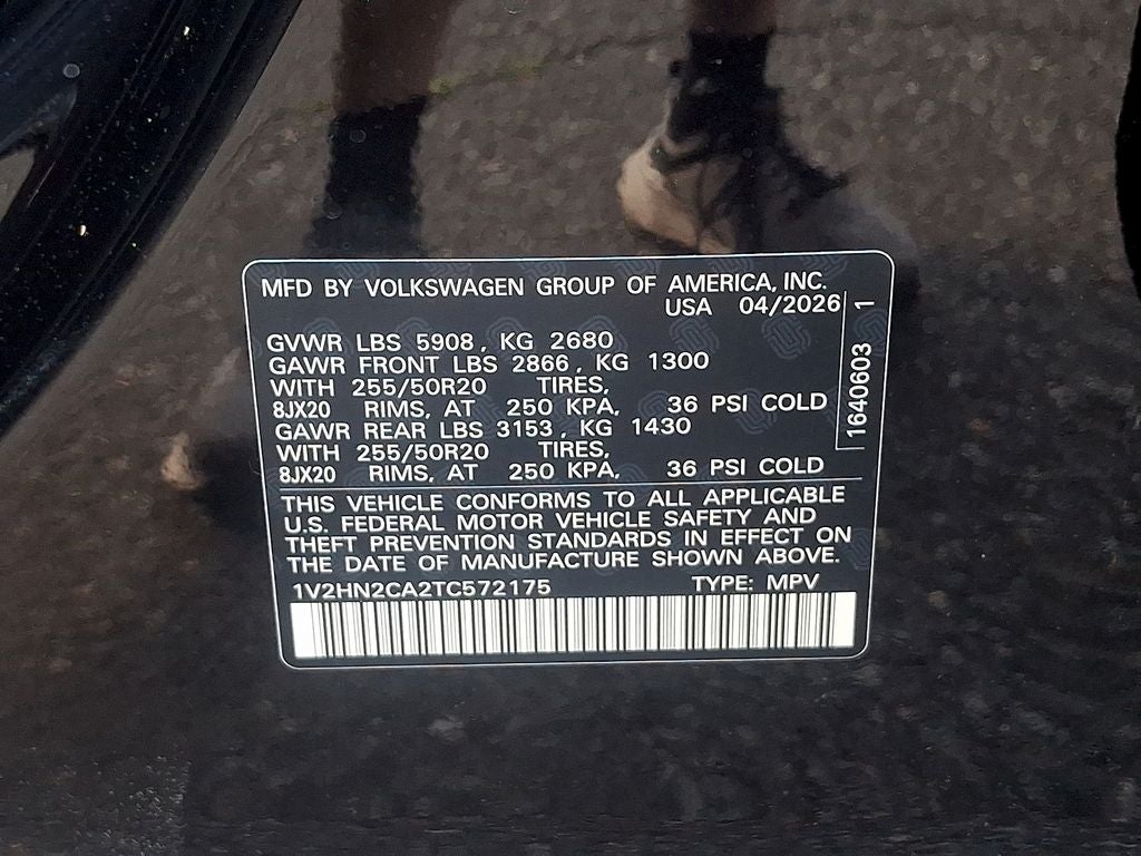 2026 Volkswagen Atlas 2.0T SE w/Technology