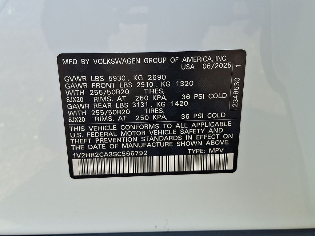 2025 Volkswagen Atlas 2.0T SE w/Technology