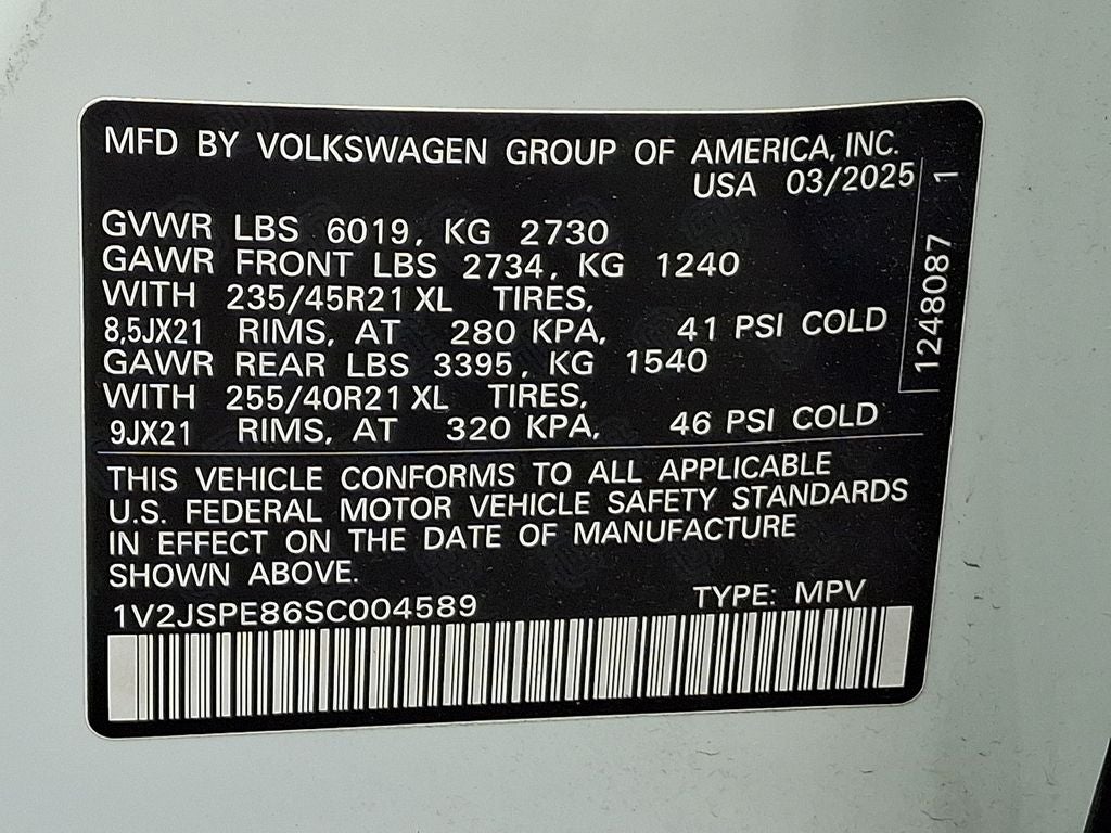 2025 Volkswagen ID.4 Pro S Plus