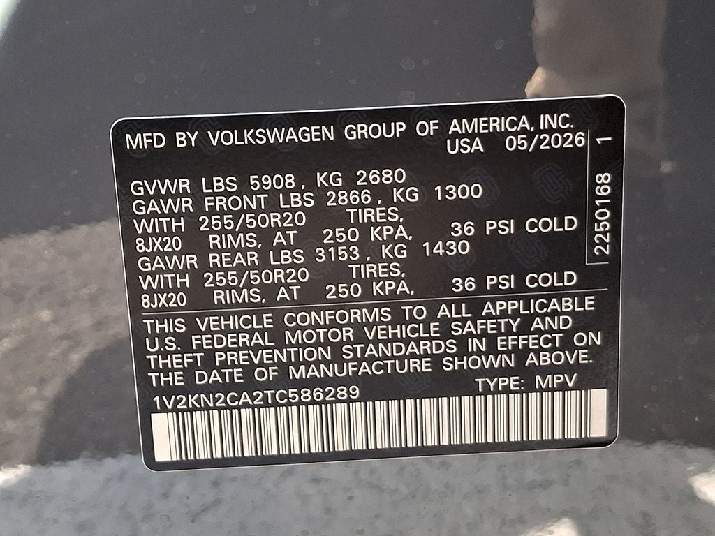 2026 Volkswagen Atlas 2.0T SE w/Technology