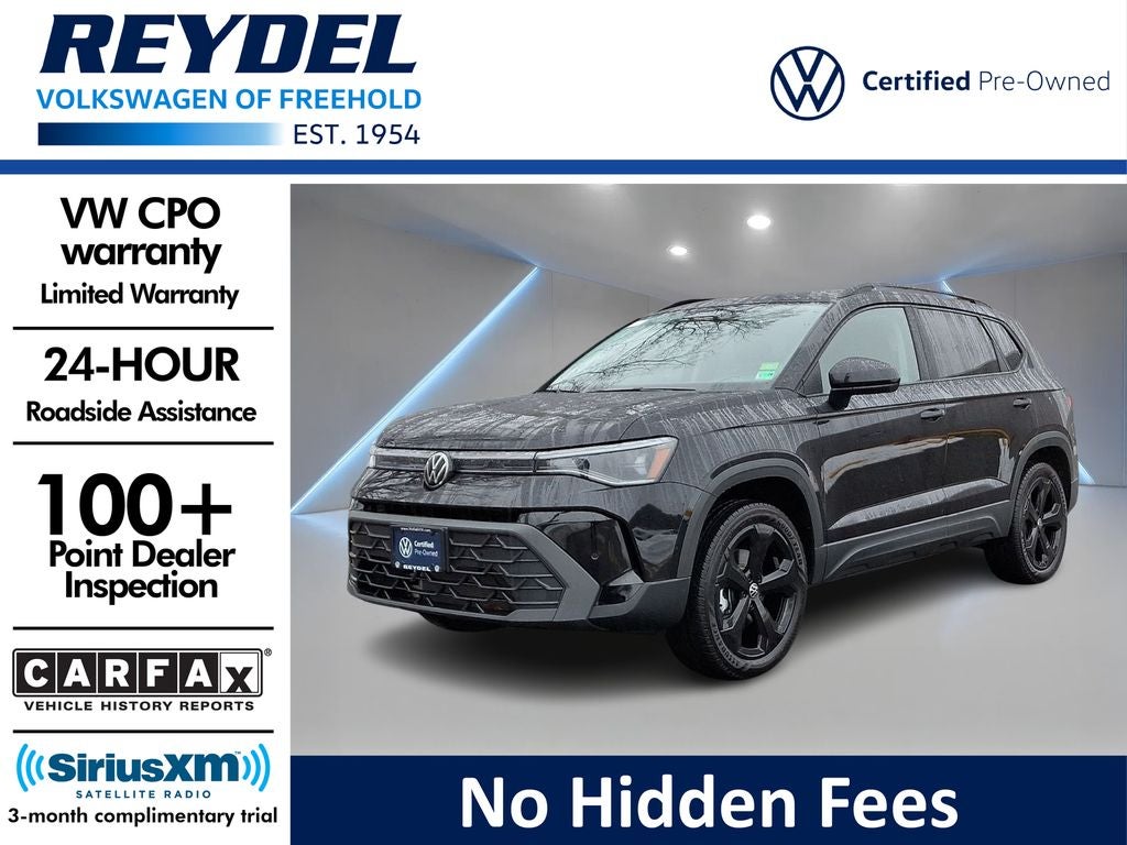 2025 Volkswagen Taos 1.5T SE Black