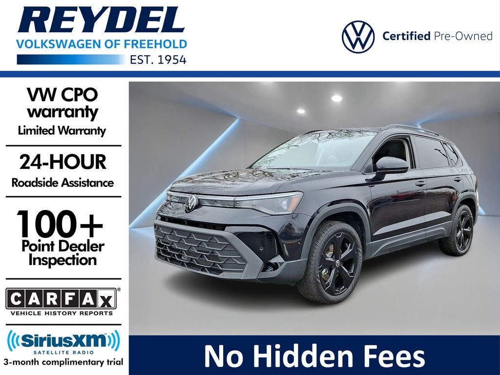 2025 Volkswagen Taos 1.5T SE Black