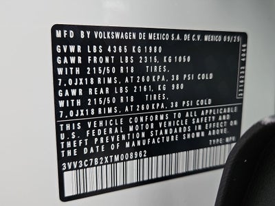 2026 Volkswagen Taos 1.5T SE Black