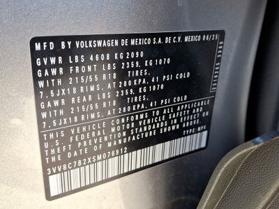 2025 Volkswagen Taos 1.5T S