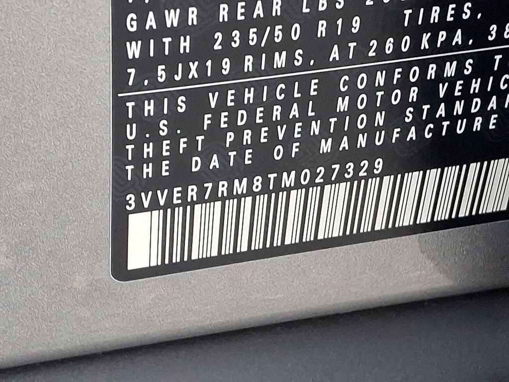 2026 Volkswagen Tiguan 2.0T SE