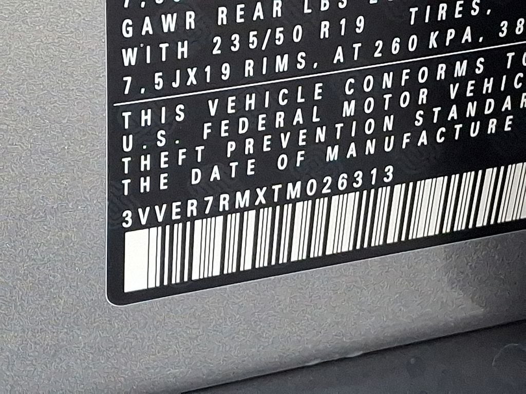 2026 Volkswagen Tiguan 2.0T SE