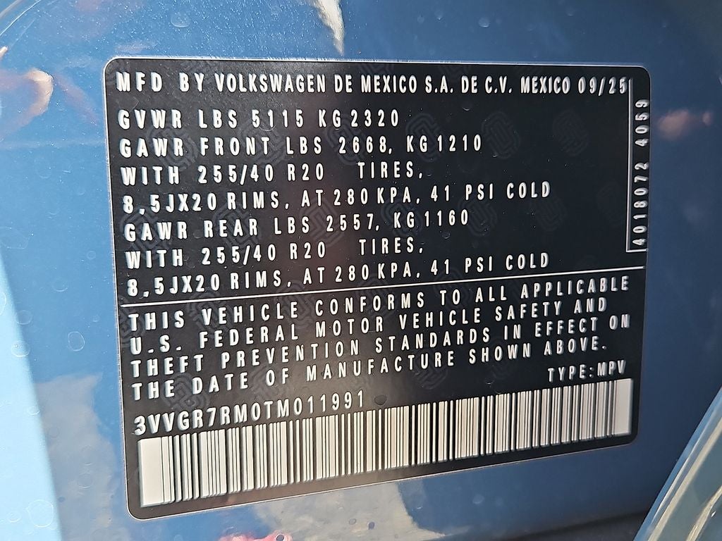 2026 Volkswagen Tiguan 2.0T SE R-Line Black