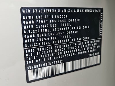 2026 Volkswagen Tiguan 2.0T SE R-Line Black