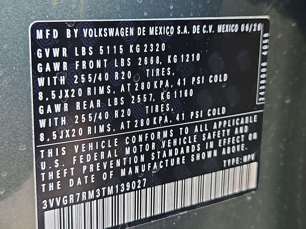 2026 Volkswagen Tiguan 2.0T SE R-Line Black
