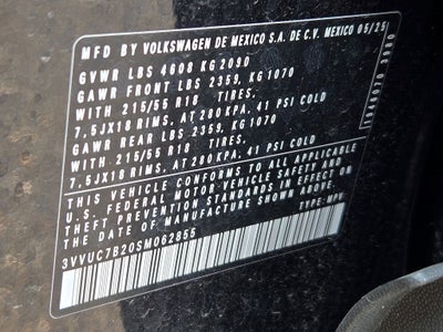 2025 Volkswagen Taos 1.5T SE