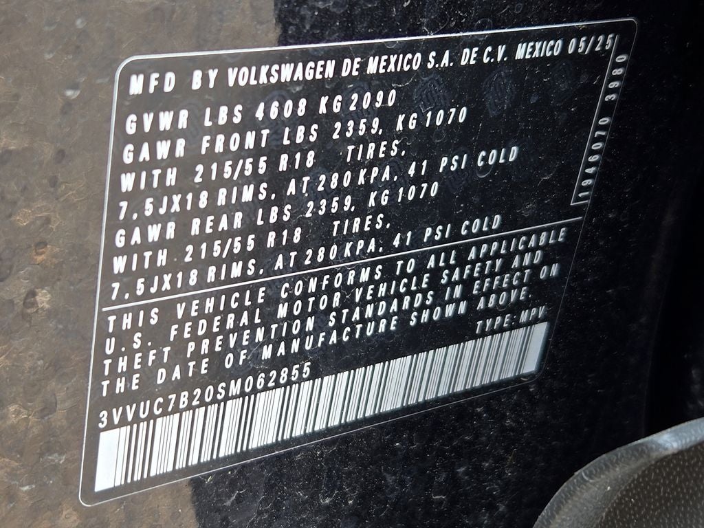 2025 Volkswagen Taos 1.5T SE