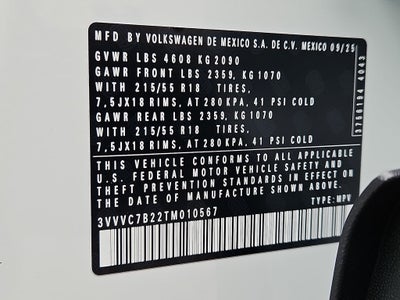 2026 Volkswagen Taos 1.5T SE