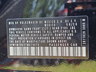 2026 Volkswagen Jetta GLI 2.0T Autobahn