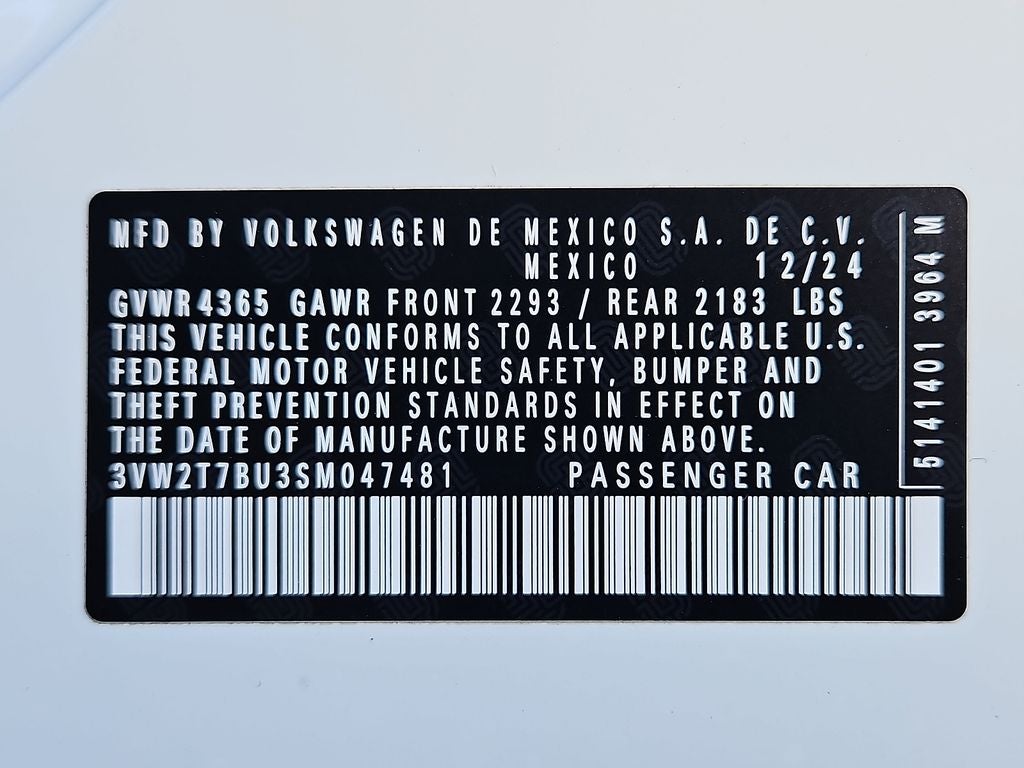 2025 Volkswagen Jetta GLI 2.0T Autobahn