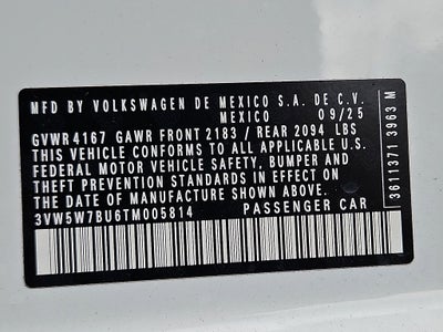 2026 Volkswagen Jetta 1.5T S