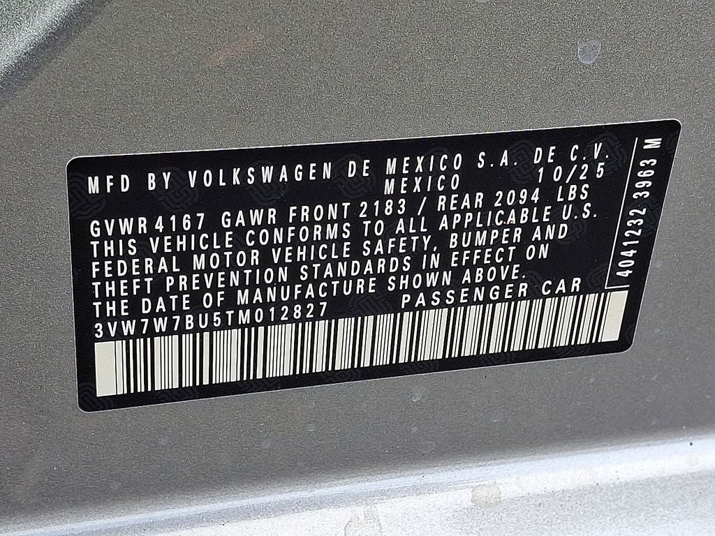 2026 Volkswagen Jetta 1.5T SE